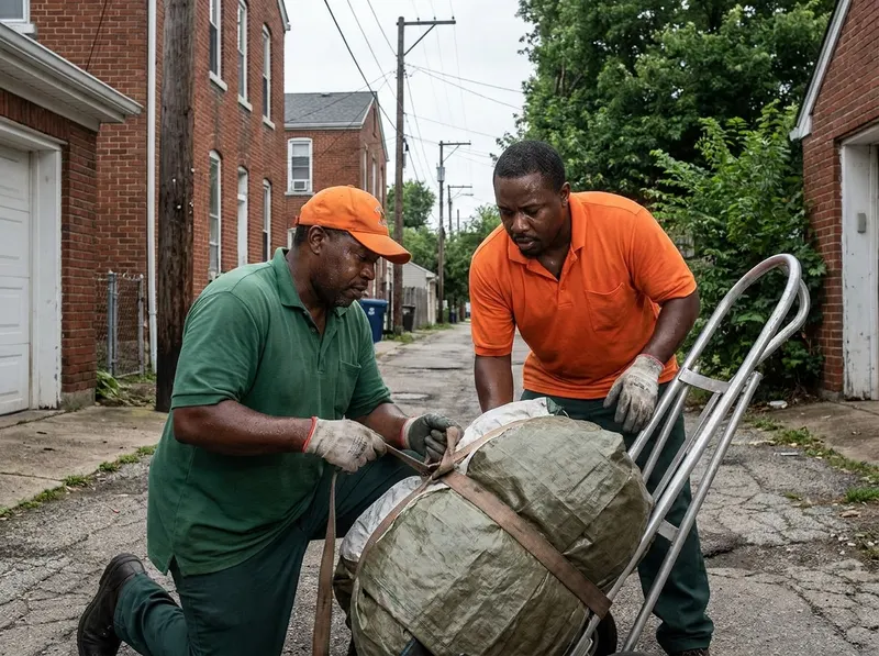 Tenant Move-Out Trash Clearing in Columbus, OH